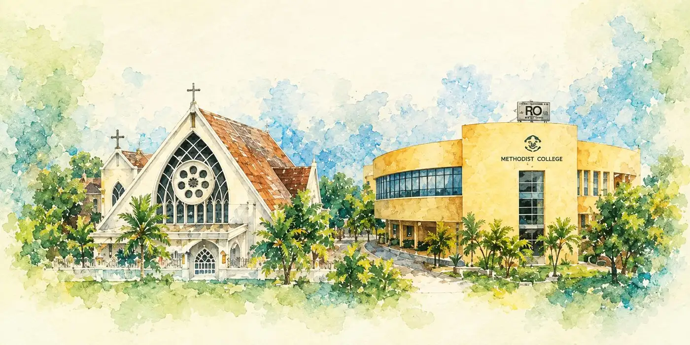 St Mary's Church and Methodist College, Colombo